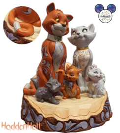 Aristocats Carved by Heart White Tale- Jim Shore 6007057 retired *