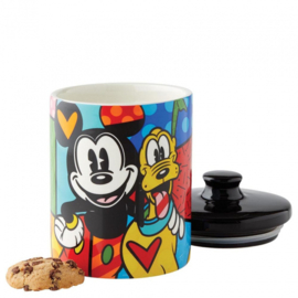 Minnie H18cm & Mickey-Pluto H15cm Cookie Jar Set Disney by Britto *