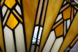 9263 * Wandlamp Tiffany B32cm schelpmodel Durban Art Deco