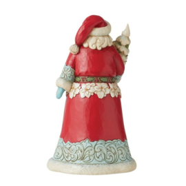 Winter Wonderland Santa H23cm Jim Shore 6011687 retired item, laatste exemplaren *