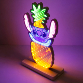 Stitch Pineapple Infinity Mirror H30cm Disney by D56 6017331, indoor use only