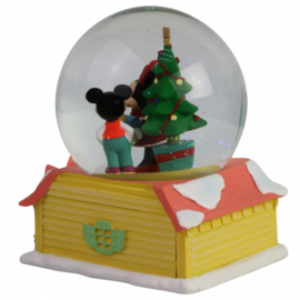 Mickey & Minnie Waterbal H15cm Department56 6007135 retired