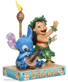 Stitch & Lilo Hawai H19.5cm Jim Shore 4027136 retired *