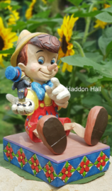 PINOCCHIO Just Give a Little Whistle  19cm Jim Shore 4043647 Pinokkio  retired *