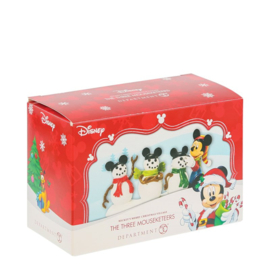Mickey "and the Three Mouseketeers" H6cm Disney Village by D56 6010493