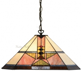 5781 * Hanglamp Tiffany 48x48cm Schuitema