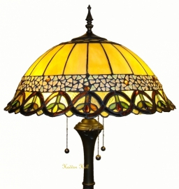 5681 * Vloerlamp H165cm met Tiffany kap Ø50cm Arabian Nights