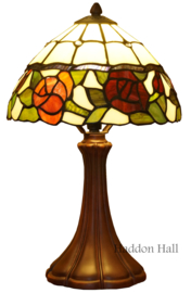 5786 Tafellamp Tiffany H41cm Ø26cm Sussex
