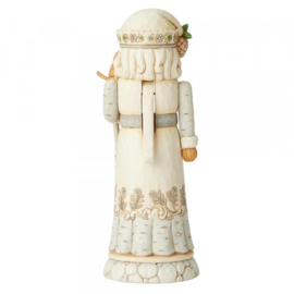 White Woodland Nutcracker * H27cm Jim Shore 6004171 Notenkraker SUPERAANBIEDING