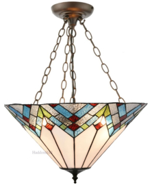 5393 SU3 * Hanglamp Tiffany Ø51cm Cathedral