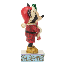 Mickey with Candy Cane "Pepermint Magic" H13,5cm Jim Shore 6018711 PREORDER