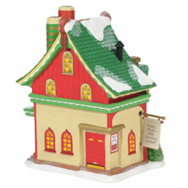 Saint Nick's Gift Sorting Center H16cm VIllage by D56 A30311 retired . laatste exemplaren.