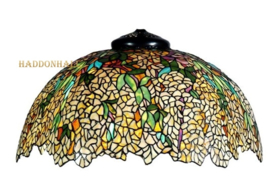 6348 Kap Tiffany Ø56cm Wisteria Yellow Leaves