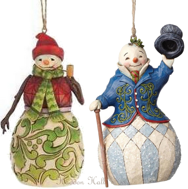 Jim Shore Hanging Ornaments Haddon Hall Tiffany