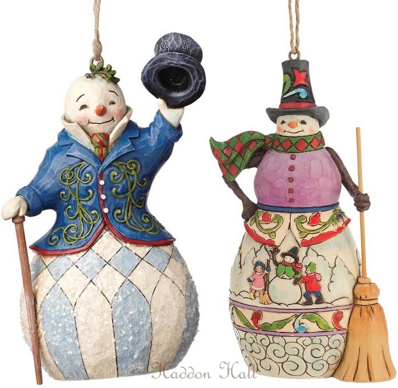 Jim Shore Hanging Ornaments Haddon Hall Tiffany
