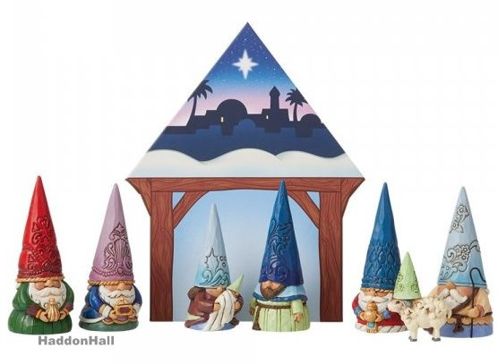 Gnomes Mini Nativity Set - Jim Shore 6009346