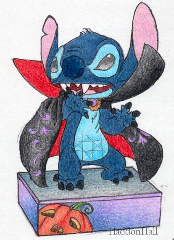 Jim Shore Disney Traditions, Stitch Vampire 6010863