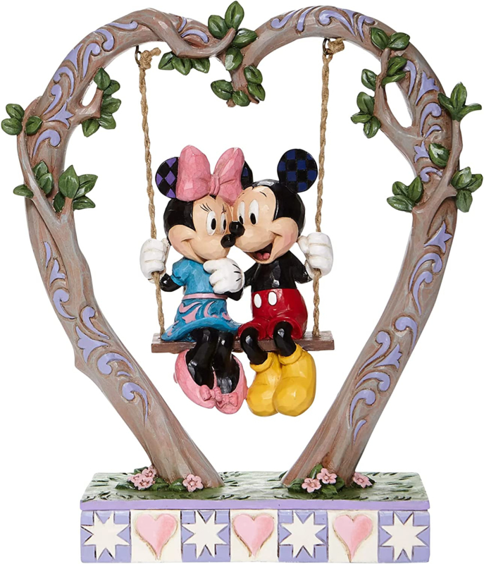 Mickey & Minnie "Sweethearts in Swing" H23cm Jim Shore 6008328 