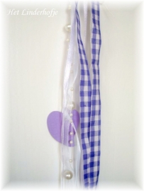 Hart hanger lila