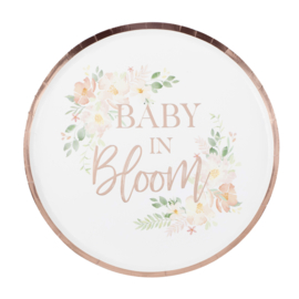 "Baby in Bloom" lunch bordjes