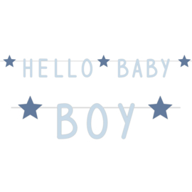 "Hello Baby Boy" letter slinger