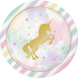 "Unicorn Sparkle" lunch bordjes - 329409