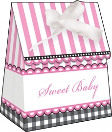 "Sweet Baby Feet Pink" goody bags