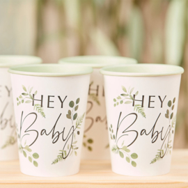 "Botanical Babyshower" drinkbekers