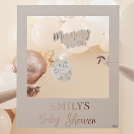 "Baby in Bloom" gepersonaliseerd foto frame