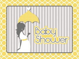 "New Mom Babyshower" uitnodigingen