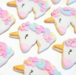 Unicorn hoofd Koekjes Uitsteker