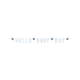 "Hello Baby Boy" letter slinger