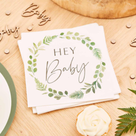 "Botanical Baby" lunch servetten