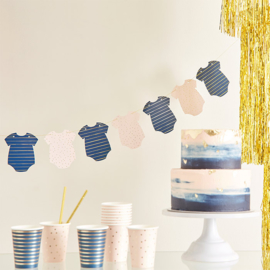 "My Gender Reveal Party" rompertjes slinger