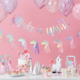 Unicorn roze en pink gekleurde ballonnen (10 stuks)
