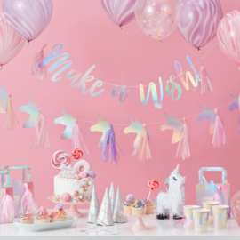 "I Believe In Unicorns" Confetti Gevulde Ballonnen