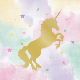 "Unicorn Sparkle" lunch servetten - 329411