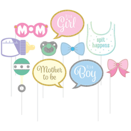 Baby Photo Props met glitters