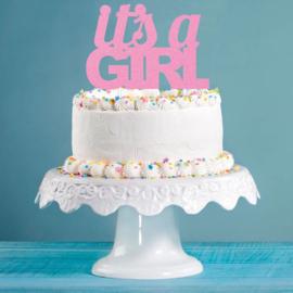 "It's A Girl" taarttopper