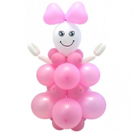 DIY Ballon Set Baby Girl