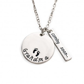 "Grandma to be" ketting