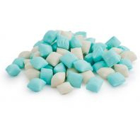 kussentjes blauw-wit 100 gram