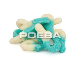 Baby snoep speentjes blauw/wit 150 gram
