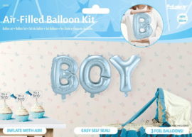 Folie Ballon Boy blauw