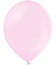Baby roze ballonnen 10 stuks van 12,5 cm