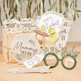 "Botanical Baby" Party Photo Props