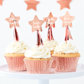 "Twinkle Twinkle" cupcake picks