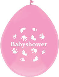 "Babyshower Pink" ballonnen