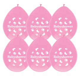 "Babyshower Pink" ballonnen