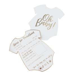 "Oh Baby" advies kaartjes